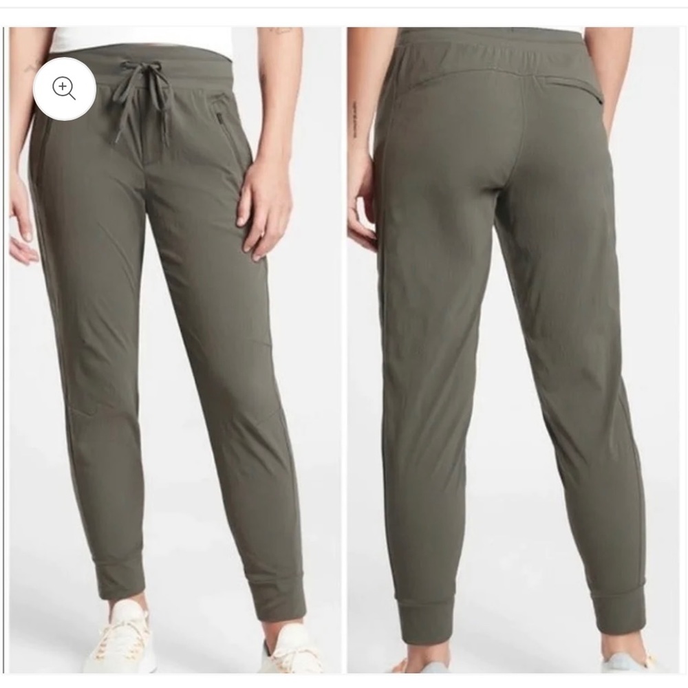 Athleta Trekkie North jogger-mountain olive size 6